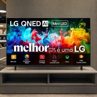 Smart TV 4K 75″ LG QNED Mini LED AI QNED70