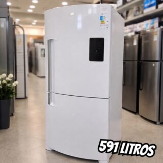 Geladeira Brastemp Frost Free Inverse 591 Litros Branca – BRE85MB 110V