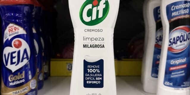 Cif Cremoso Limpeza Milagrosa Remove 100% Da Sujeira 450 Ml
