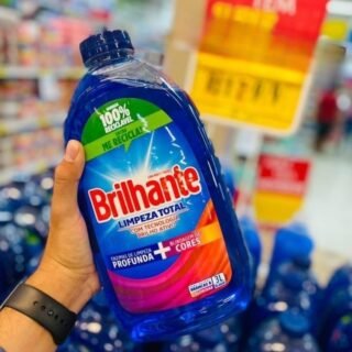 Brilhante Limpeza Total – Lava Roupas Líquido 3L