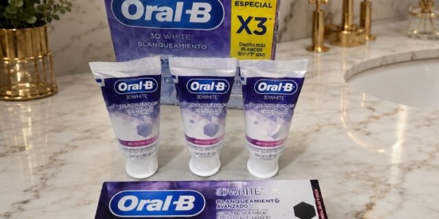Oral-B Pasta de Dente 3D White Brilliant Fresh, 3 Unidades de 70 g