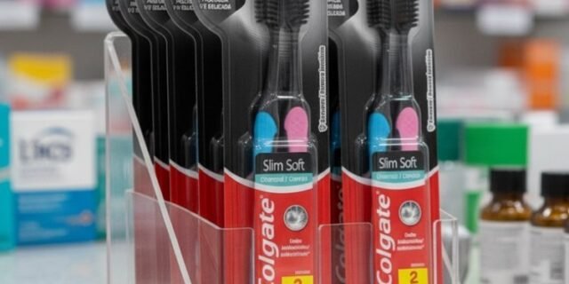 Colgate Slim Soft Black Premium Escova de Dente, 2 Unidades