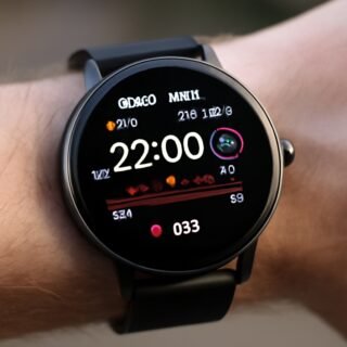 Haiz Smartwatch Relógio Inteligente Ip67 44mm My Watch I Fit Preto Hz-zl02d