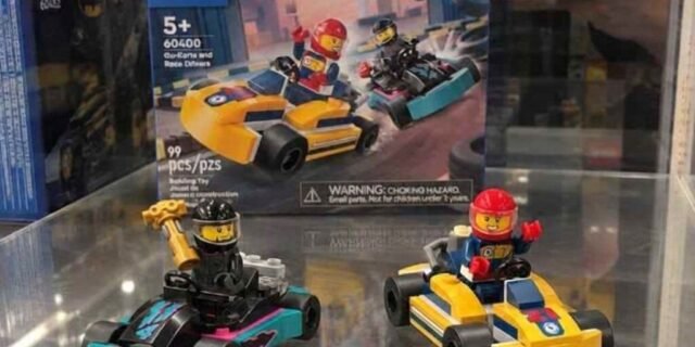 LEGO Set City Great Vehicles Carros de Karting e Pilotos 60400 (99 Peças)