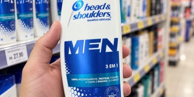 Head & Shoulders Shampoo Anticaspa Men 3 em 1, 400 ml