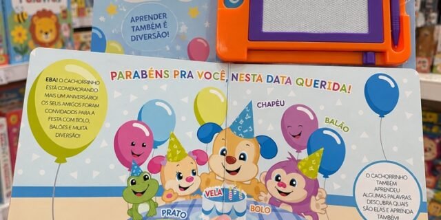 Fisher Price – Aprender, Brincar E Desenhar