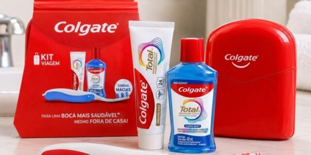 Colgate Kit De Higiene Bucal Para Viagem