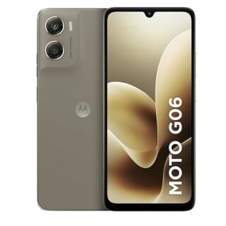 Smartphone Motorola Moto G06-256gb 12gb (4gb Ram + 8gb Ram Boost) E Camera 50mp Com Ai Bateria De 5200 Mah Tela 6.9″ – Bege