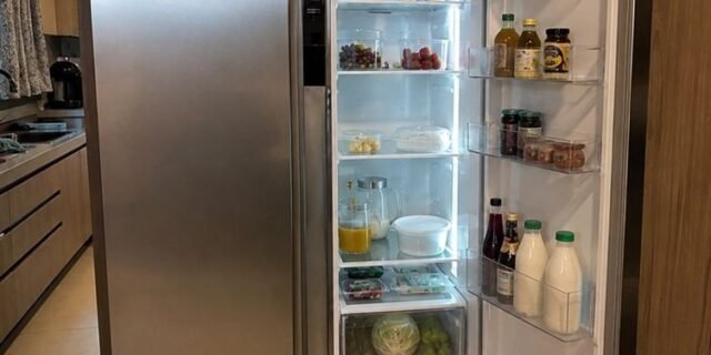 Geladeira Electrolux Side by Side Efficient com Tecnologia Autosense 435L (IS4S) 127V