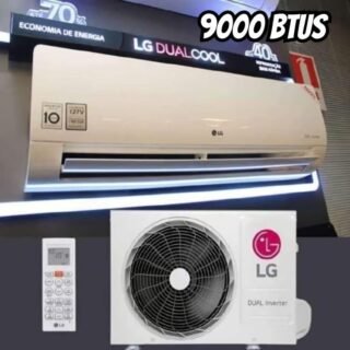 Ar Condicionado LG Ai Smart Inverter Voice 9000 Btus Frio Branco 220v