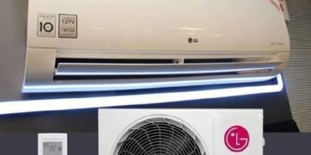 Ar Condicionado LG Ai Smart Inverter Voice 9000 Btus Frio Branco 220v
