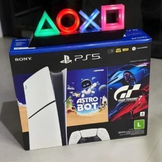 PlayStation 5 Slim Digital 825GB – Pacote ASTRO BOT e Gran Turismo 7