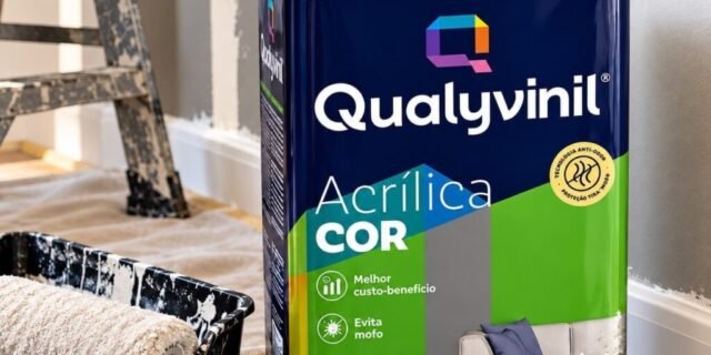 Tinta Qualyvinil Acrílico Mais Rendimento Econômica Lata 18 Litros