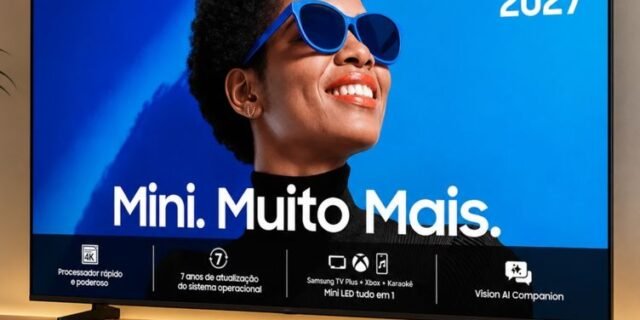 Samsung Smart TV 55″ Mini LED 4K M75H 26/2027