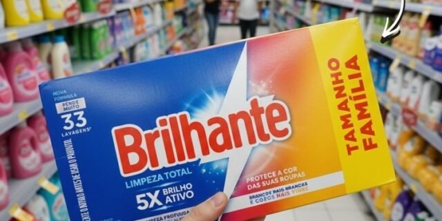Brilhante Limpeza Total – Sabão Em Pó 2 2Kg