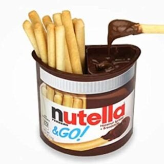 Nutella & Go – Creme de Avelãs & Palitos de Biscoito – Importado da Alemanha