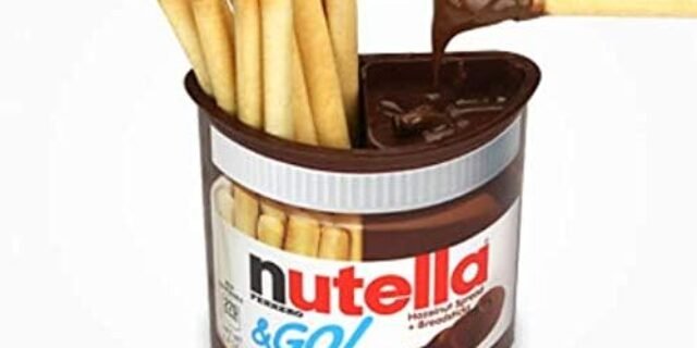 Nutella & Go – Creme de Avelãs & Palitos de Biscoito – Importado da Alemanha
