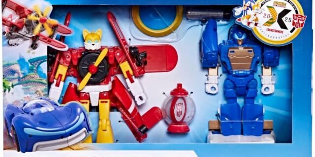 Transformers Collaborative Sonic the Hedgehog x Brinquedos Transformers