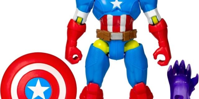 Marvel, MixMashers, Capitão América, Figura de Ação