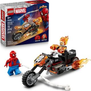 LEGO Marvel Homem-Aranha vs. Motocicleta Fantasma com Motocicleta 76335