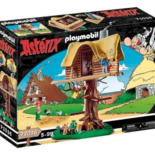 Playmobil – Cacofonix Com Casa Na Árvore – Asterix – 71016 Quantidade De Peças 1