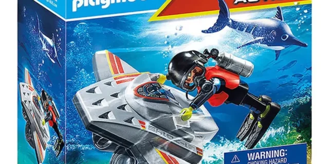 Playmobil Scooter De Mergulho – City Action – 70145