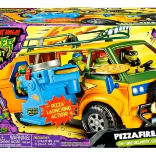 As Tartarugas Ninja – Veículo Van De Entrega De Pizza