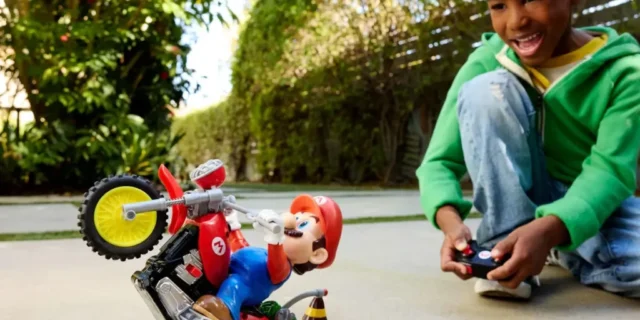 Hot Wheels Rc Super Mario Movie Auto Quick Control 6 anos