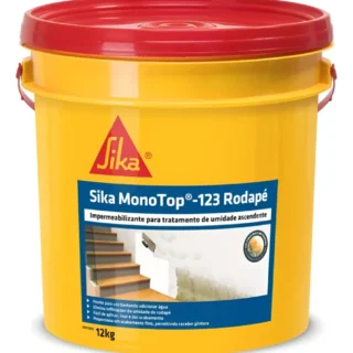 Bloqueador de Umidade Rodapé e Parede Sika Monotop 123 12 Kg