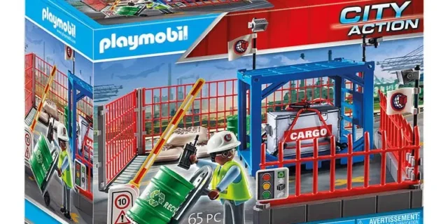 Playmobil – Armazenamento De Carga 65 peças