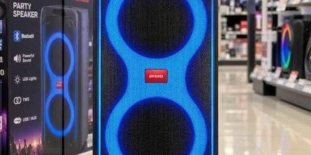 Caixa de Som Party Box, Aiwa, Bluetooth, Luzes Multicores – AWS-PB-04 PARTY BOX AWS-PB-04 BIVOLT