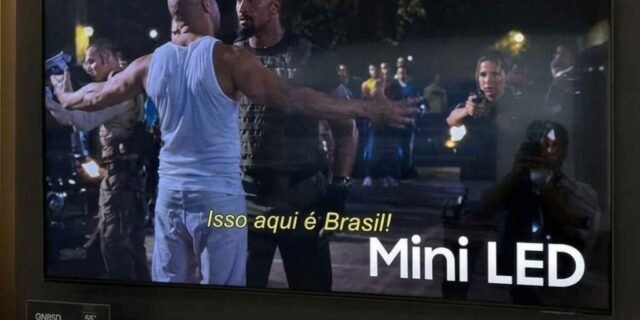 Samsung Smart TV 75″ MiniLED 4K M75H 2026, Vision AI Companion, Modo Futebol, Xbox Cloud Gaming, Canais Gratuitos, 7 Anos de Atualização