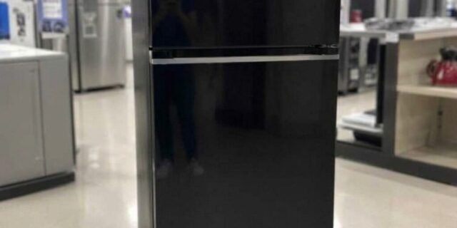 Geladeira Lg Gn-b392px 2 Portas 395 Litros Preta Inox