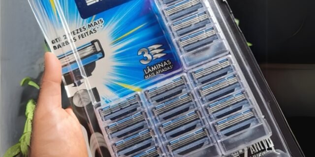 Gillette Mach3 Carga Para Aparelho De Barbear 16 Unidades
