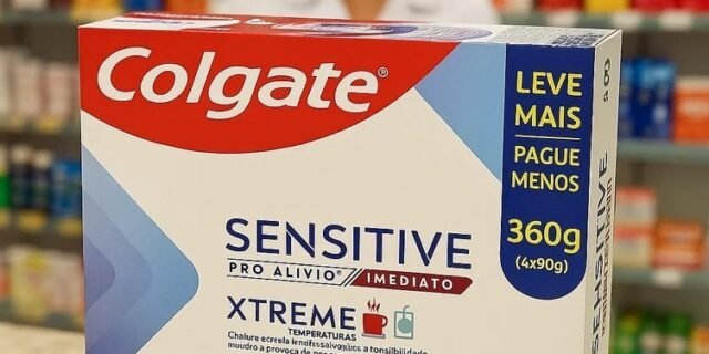 Colgate Sensitive Pro Alívio Xtreme Creme Dental, 4x90g