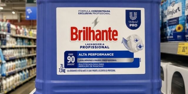 Sabão Líquido Brilhante Alta Performance Concentrado Profissional 7L