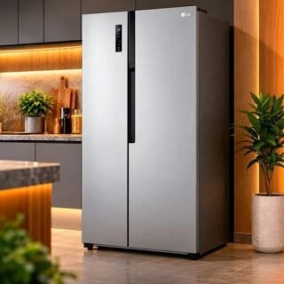 Refrigerador Lg 509 Litros Side By Side Prata – 220 Volts