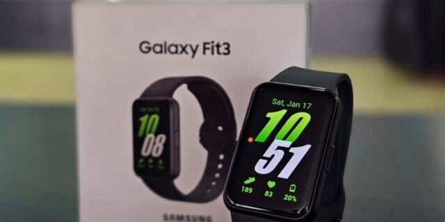 Smartwatch Samsung Galaxy Fit3 Display 1.6″ Grafite