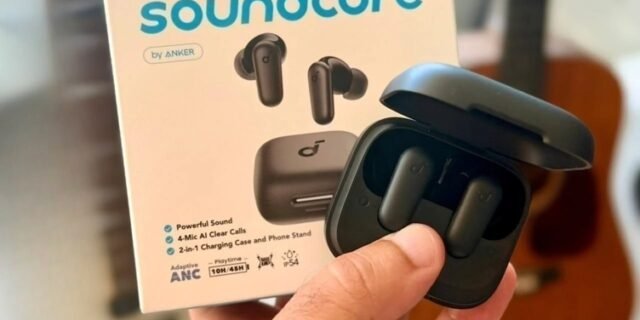 soundcore P30i da Anker, ANC Fone de Ouvido Bluetooth 5.4 Sem Fio, TWS