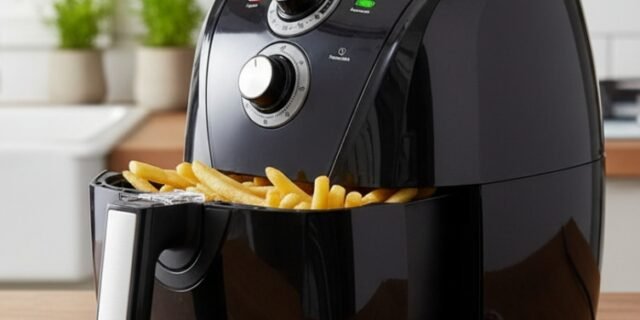 Mondial Fritadeira Sem Óleo Air Fryer 4l, Preto/prata, 1500w, 110v – Afn-40-bfs