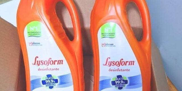 Lysoform Suave Odor, Desinfetante Líquido, Limpeza Casa, 2l