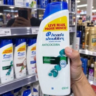 Head & Shoulders Shampoo Anticaspa Anticoceira 650 Ml