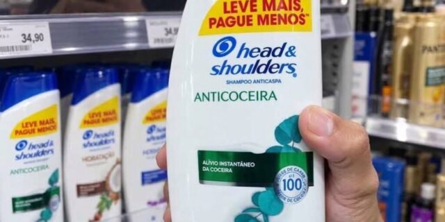 Head & Shoulders Shampoo Anticaspa Anticoceira 650 Ml
