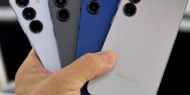 Samsung Galaxy S25 5G, 256GB, 12GB, Câmera Tripla – Azul marinho