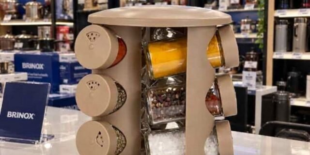 APP Porta-tempero de Vidro 10 Peças Brinox – Lock & Stock