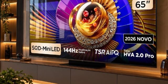 Smart TV TCL 65 Polegadas SQD-Mini LED 4K C7L