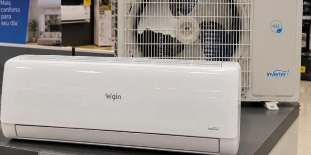 Ar Condicionado Split Elgin Eco Inverter II WiFi 12000 BTUs Frio 220V