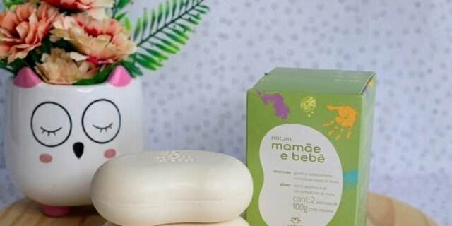 Sabonete em Barra Puro Vegetal Mamãe e Bebê 2 un de 100 g