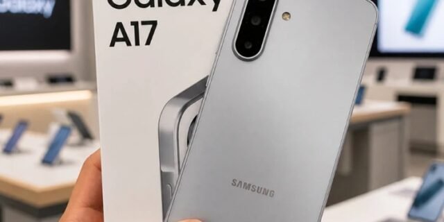 Smartphone Samsung Galaxy A17 5G, 256GB, 8GB, 50MP Tela 6.7″