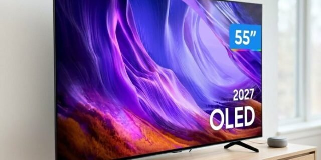 Samsung Vision AI TV 55″ OLED 4K S85H 26/2027 120hz